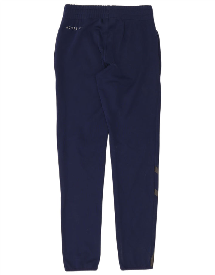 Adidas Herren-Trainingshose mit Grafik, Größe S, Marineblau, Polyester
