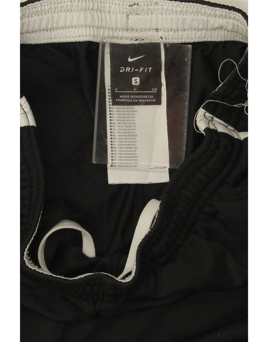 Nike Herren Dri Fit Trainingshose, Größe S, Schwarz, Colourblock-Polyester