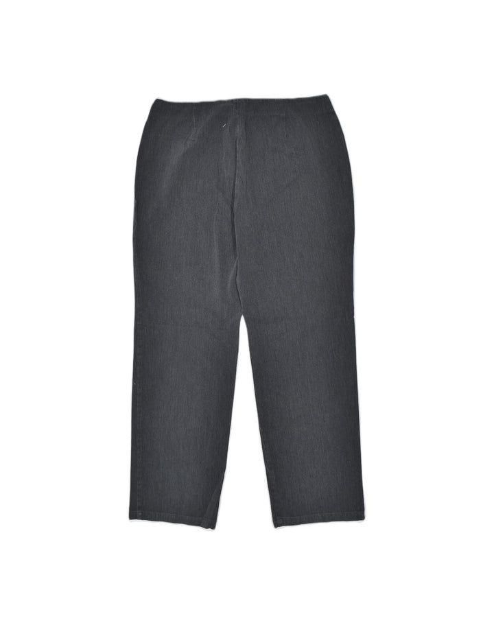 DOCKERS Womens Straight Suit Trousers UK 12 Medium W32 L29 Grey Classic | Vintage | Thrift | Second-Hand | Used Clothing | Messina Hembry 