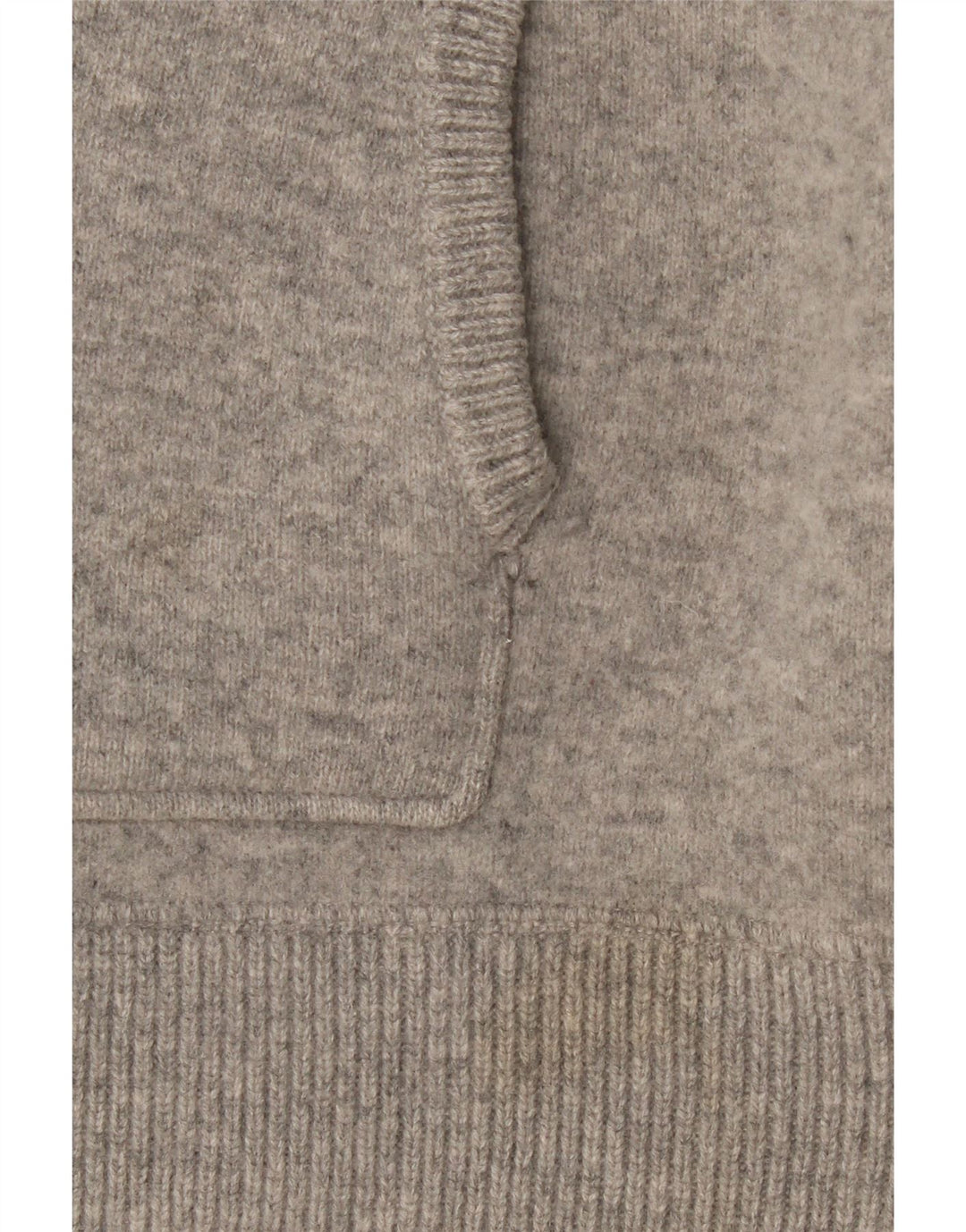 Zara Damen-Cardigan mit Kapuze, UK 14, mittelgraue Wolle