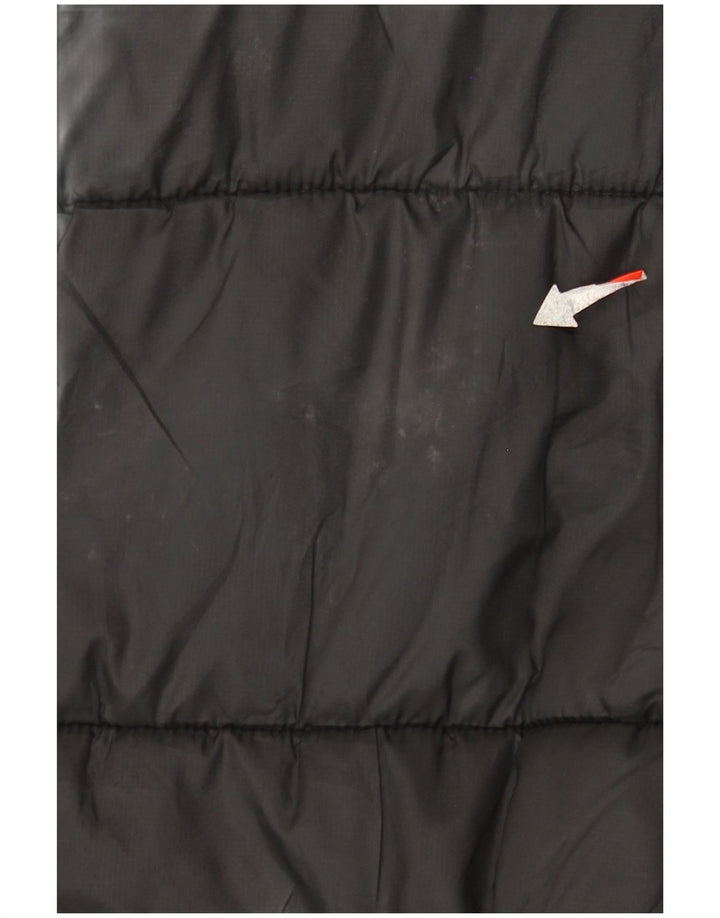 Adidas Damen Kapuzenjacke, gepolstert, EU 40, mittelschwarz, Polyester