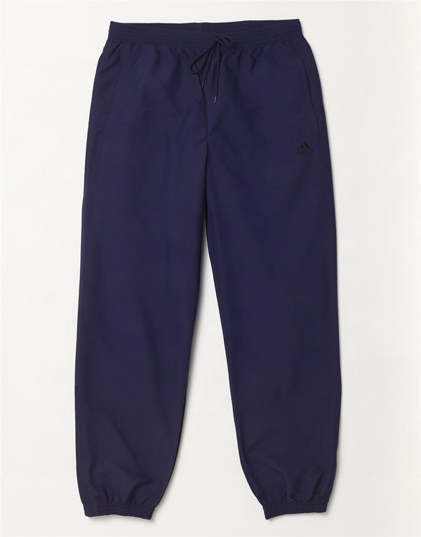 Adidas Herren-Trainingshose, Jogginghose, groß, marineblau, Polyester