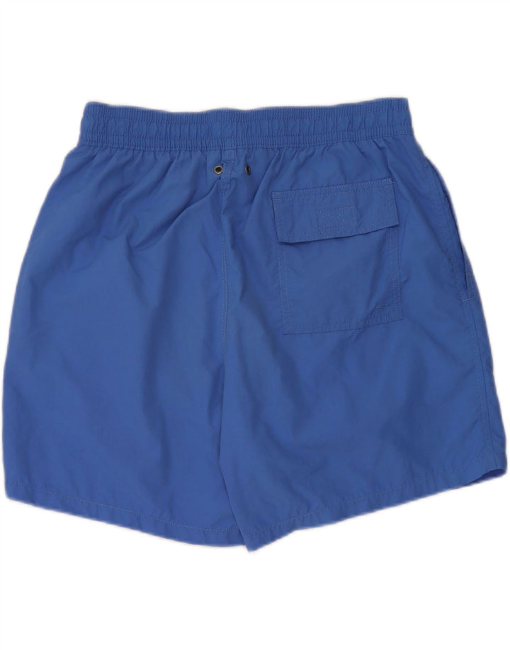 Ralph Lauren Herren-Badeshorts aus mittelblauem Nylon