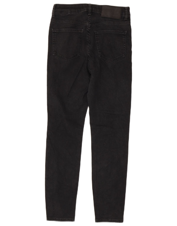 Marks & Spencer Damen Autograph Skinny Jeans UK 8 Small W26 L26 Schwarz