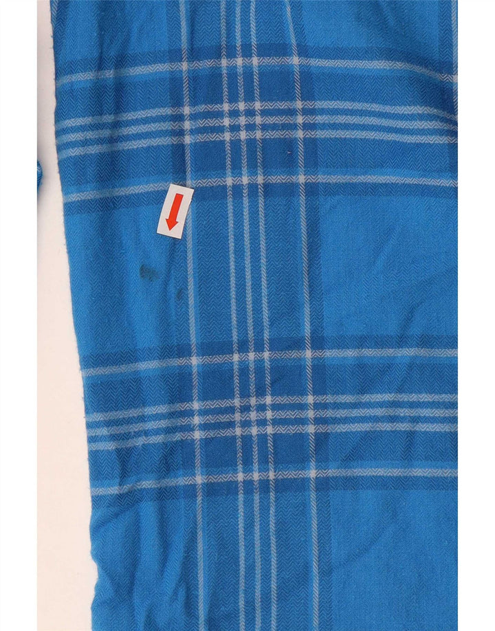O'Neill Herren-Flanellhemd mit klassischer Passform, mittelblau karierte Baumwolle