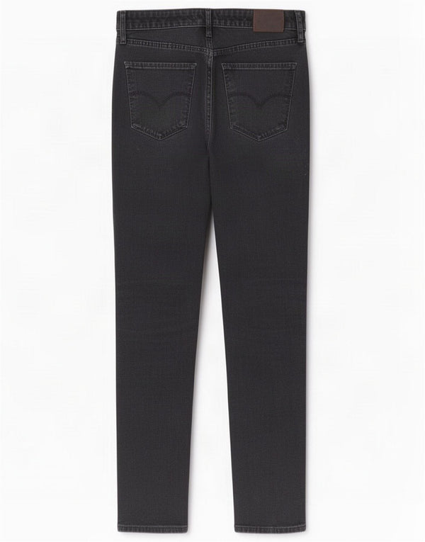 Levi's Damen 721 High Rise Skinny Jeans UK 12 Medium W30 L30 Graue Baumwolle