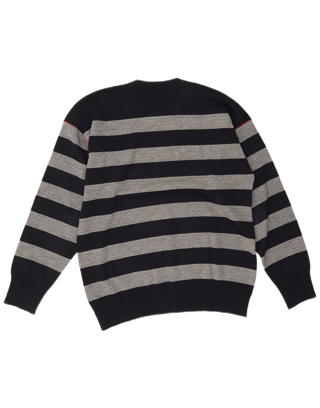 Paul & Shark Herren-Pullover mit Rundhalsausschnitt, mittleres Marineblau gestreift