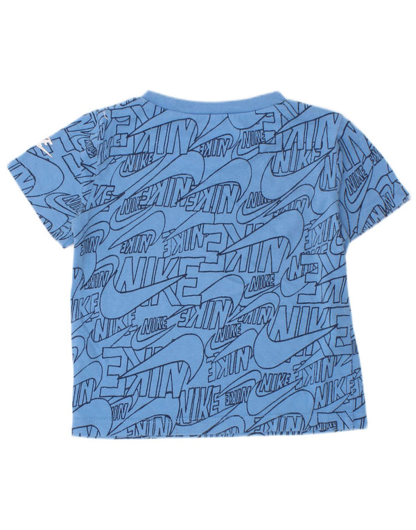 Nike Baby-Jungen-T-Shirt mit Grafik, Blau, 18–24 Monate