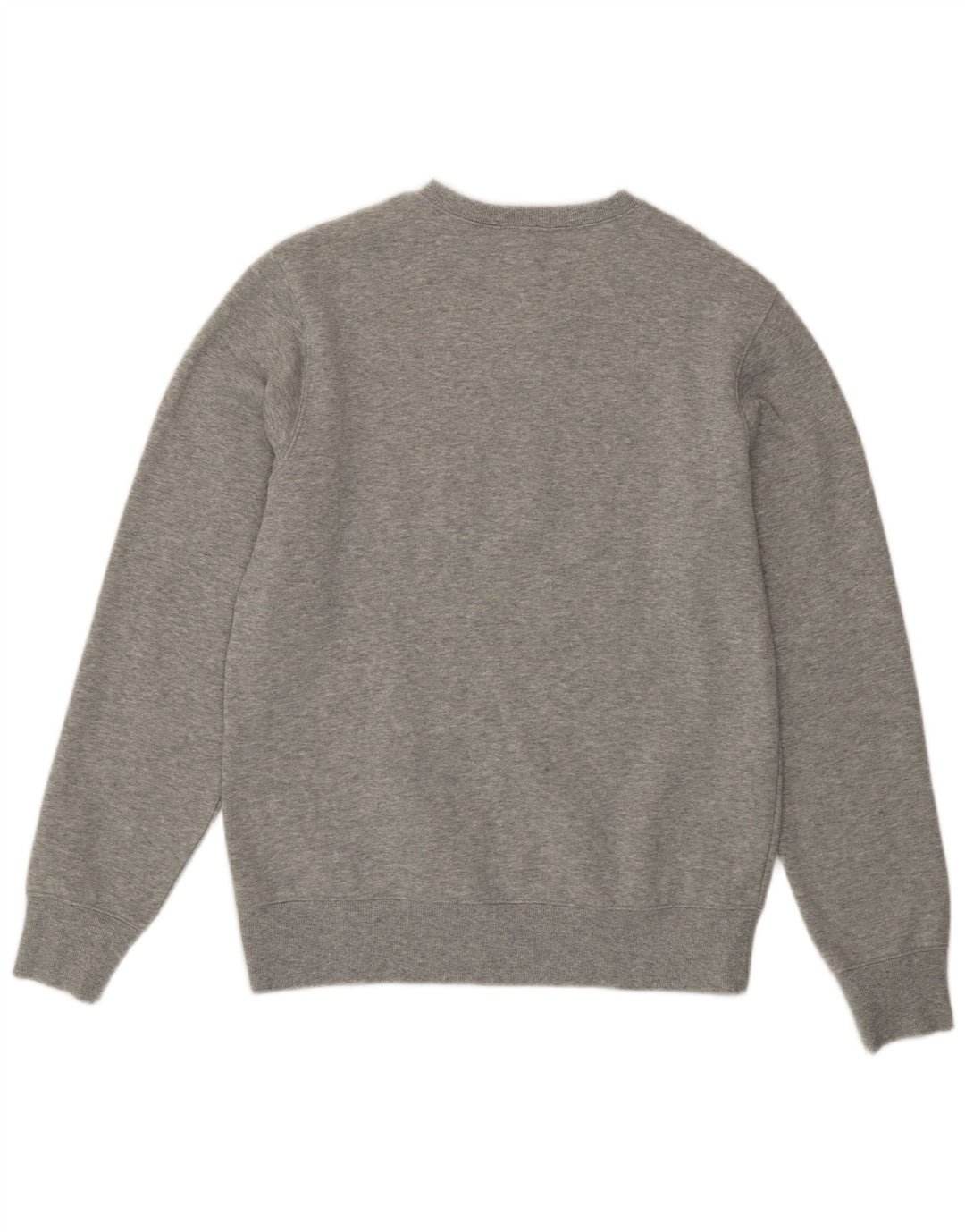 New Balance Herren-Sweatshirt-Pullover aus mittelgrauer Baumwolle
