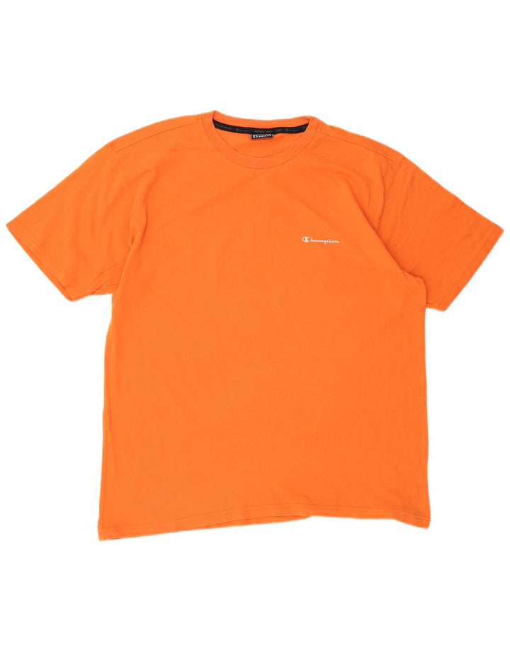 CHAMPION Herren T-Shirt Top Large Orange
