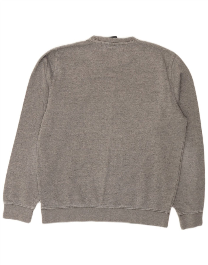Champion Herren-Sweatshirt mit Grafik, groß, aus grauer Baumwolle