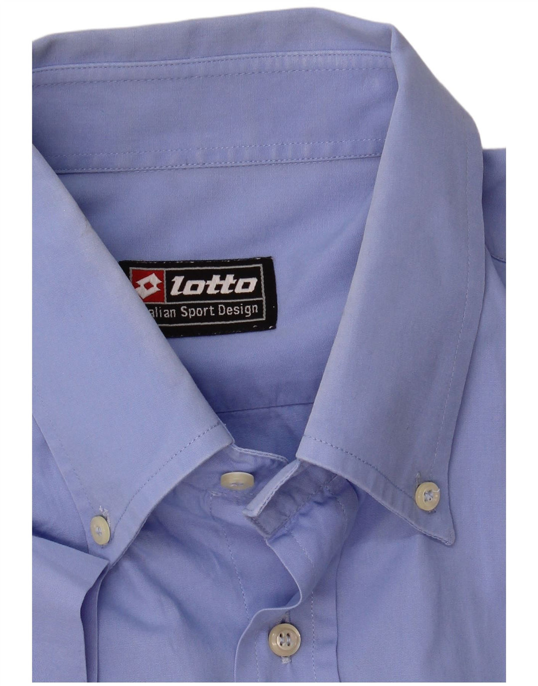 Lotto Herren-Kurzarmhemd, Größe L, Blau