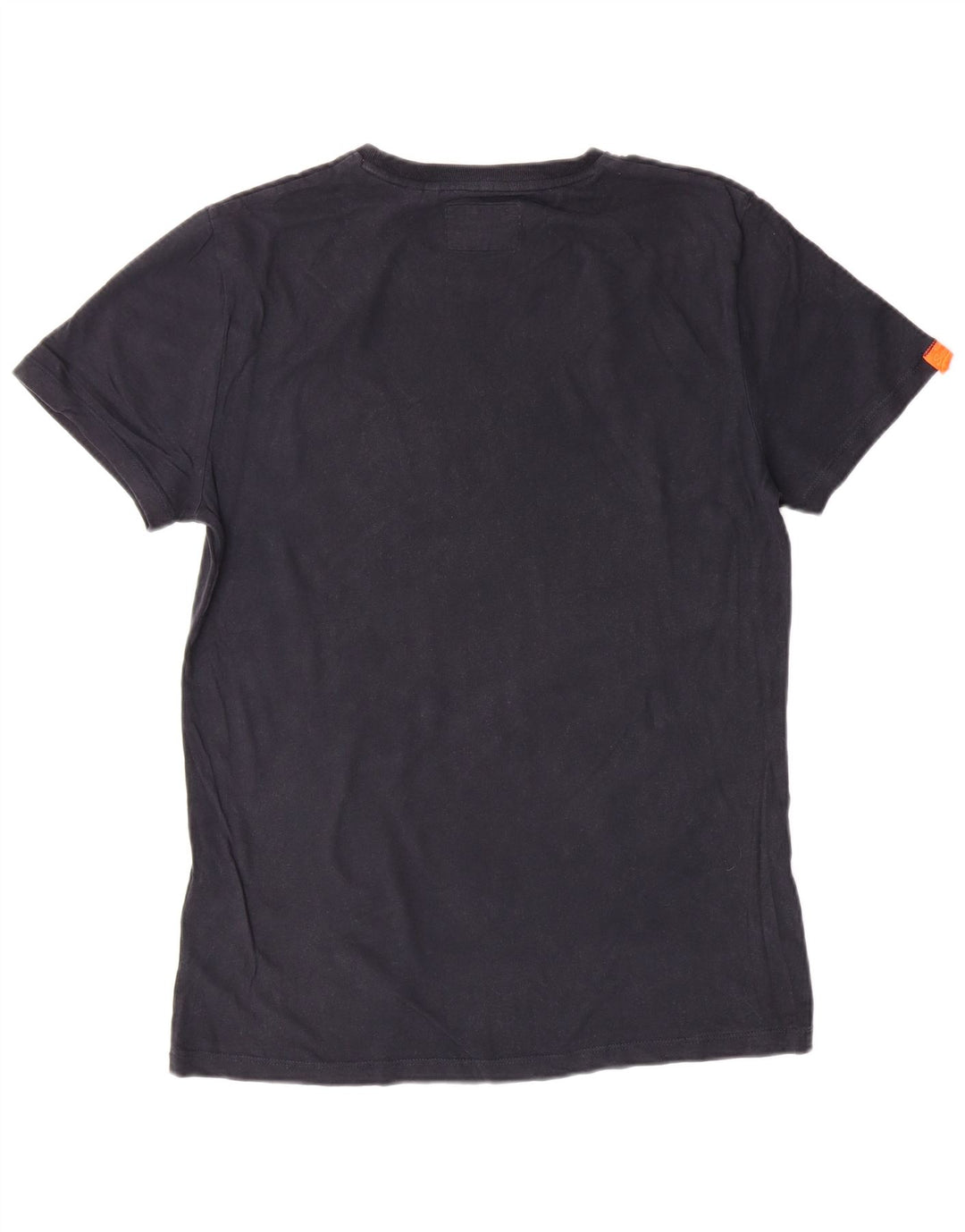 SUPERDRY Herren-T-Shirt-Oberteil, groß, schwarz, Baumwolle, klassisch