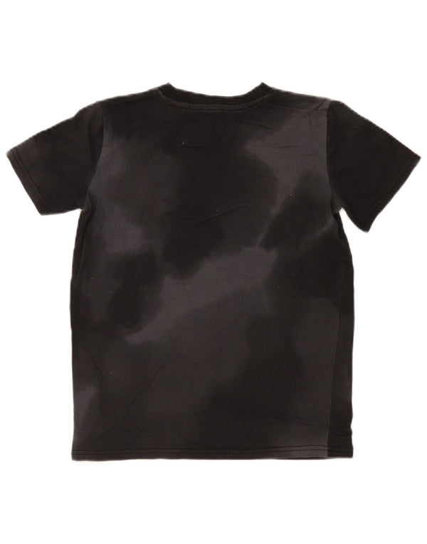 Champion T-Shirt mit Grafik für Jungen, 9–10 Jahre, Mittelschwarz, Batik-Baumwolle