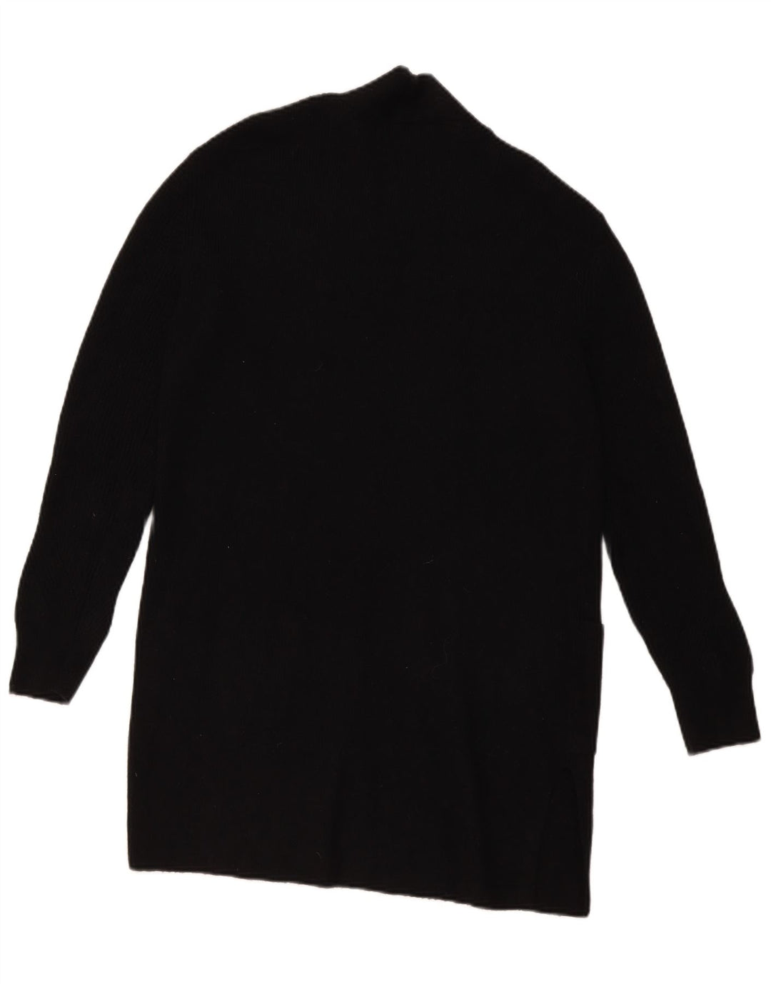 Marks & Spencer Damen Longline-Cardigan-Pullover UK 10 Small Schwarz