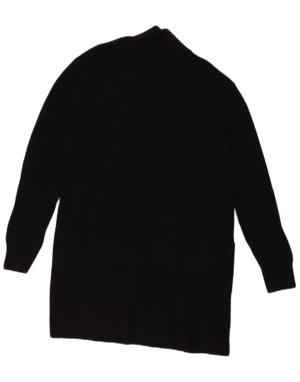 Marks & Spencer Damen Longline-Cardigan-Pullover UK 10 Small Schwarz