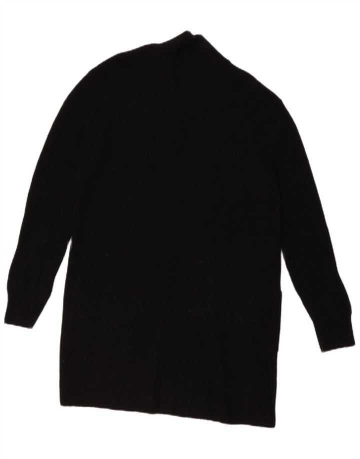 Marks & Spencer Damen Longline-Cardigan-Pullover UK 10 Small Schwarz