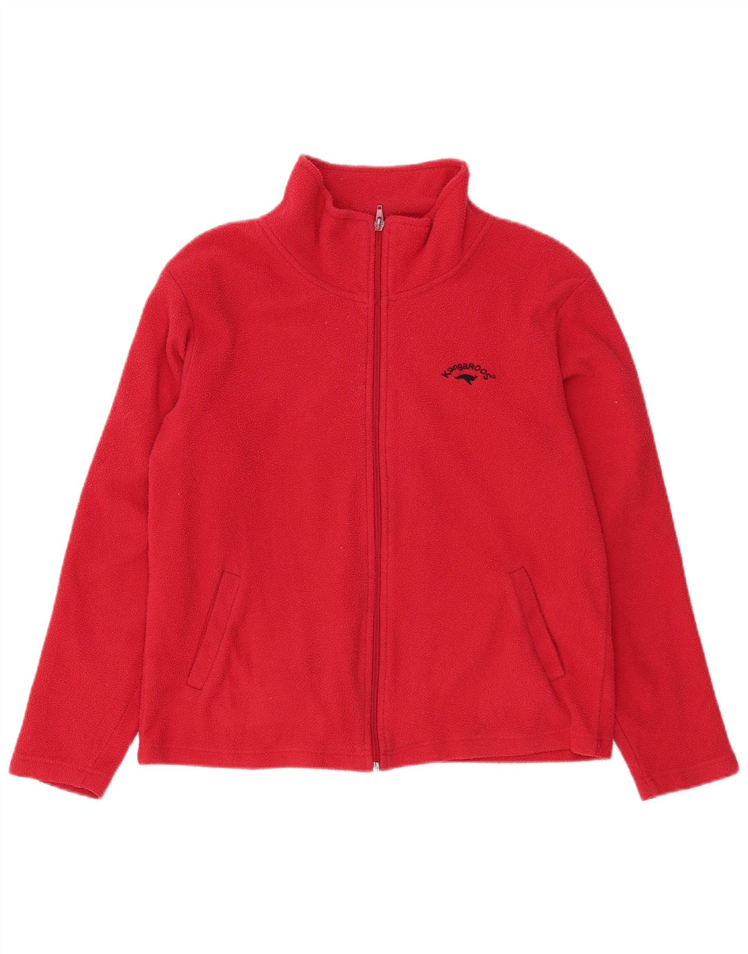 Kangaroos Damen Fleecejacke UK 14 Mittelrot