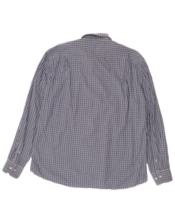 Lotto Herrenhemd, Größe 45/46, 2XL, blaues Gingham