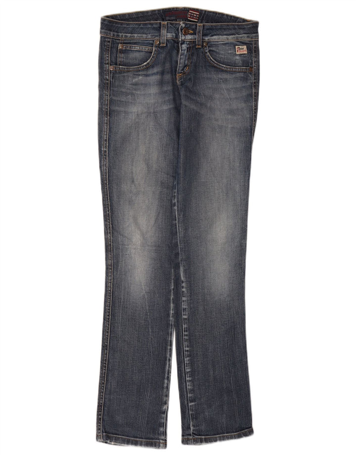 Roy Rogers Damen Slim Jeans W30 L32 Blau