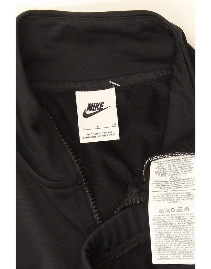 Nike Herren-Trainingsanzugoberteil, Jacke, Größe S, Schwarz, Polyester