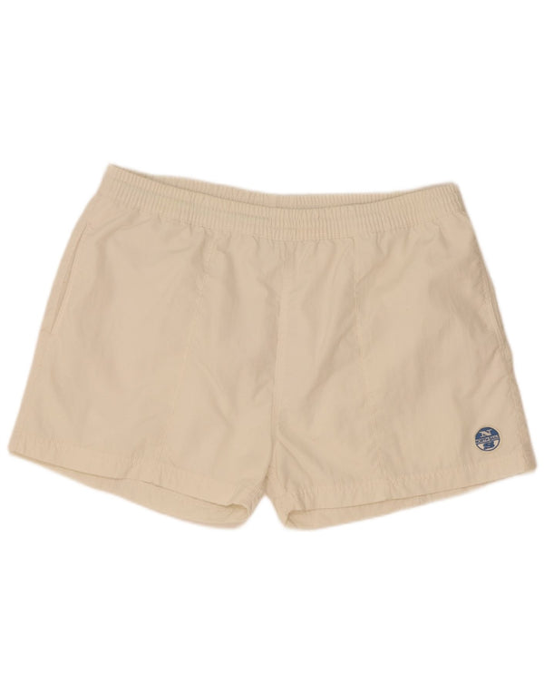 North Sails Herren-Badeshorts XL aus weißem Nylon