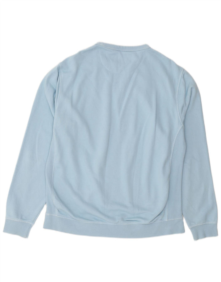 PINGUIN Herren-Sweatshirt, Pullover, groß, aus blauer Baumwolle