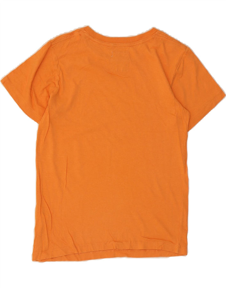 LEVI'S Boys Graphic T-Shirt Top 11-12 Years Orange Cotton Vintage Levi's and Second-Hand Levi's from Messina Hembry 
