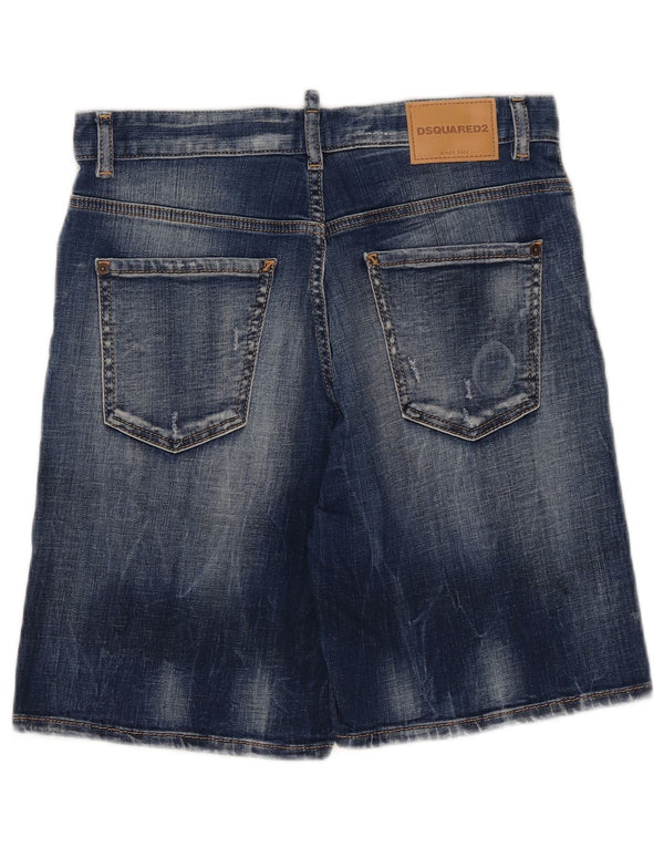 Dsquared2 Distressed Denim-Shorts für Jungen, 13–14 Jahre, W29, blaue Baumwolle