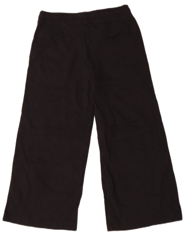 Marks & Spencer Damen-Trainingshose mit weitem Bein, UK 12, Mittelschwarz