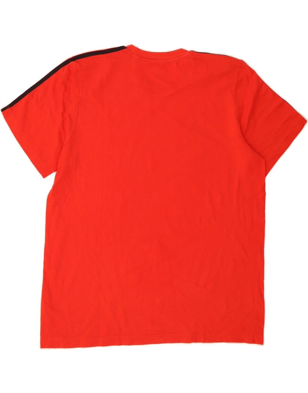 ADIDAS Mens T-Shirt Top XL Red Cotton Vintage Adidas and Second-Hand Adidas from Messina Hembry 