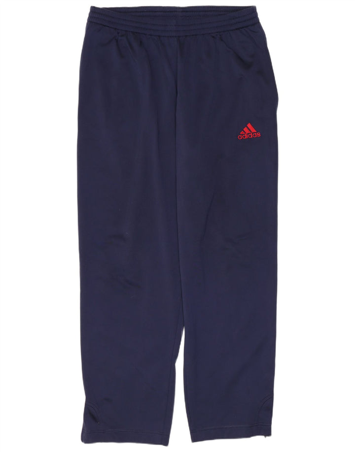 ADIDAS Herren-Trainingshose, Größe 42/44, groß, marineblau, Polyester