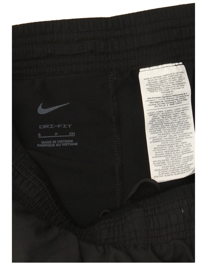 NIKE Damen Dri Fit Sport Shorts UK 10 Small Schwarz Polyester