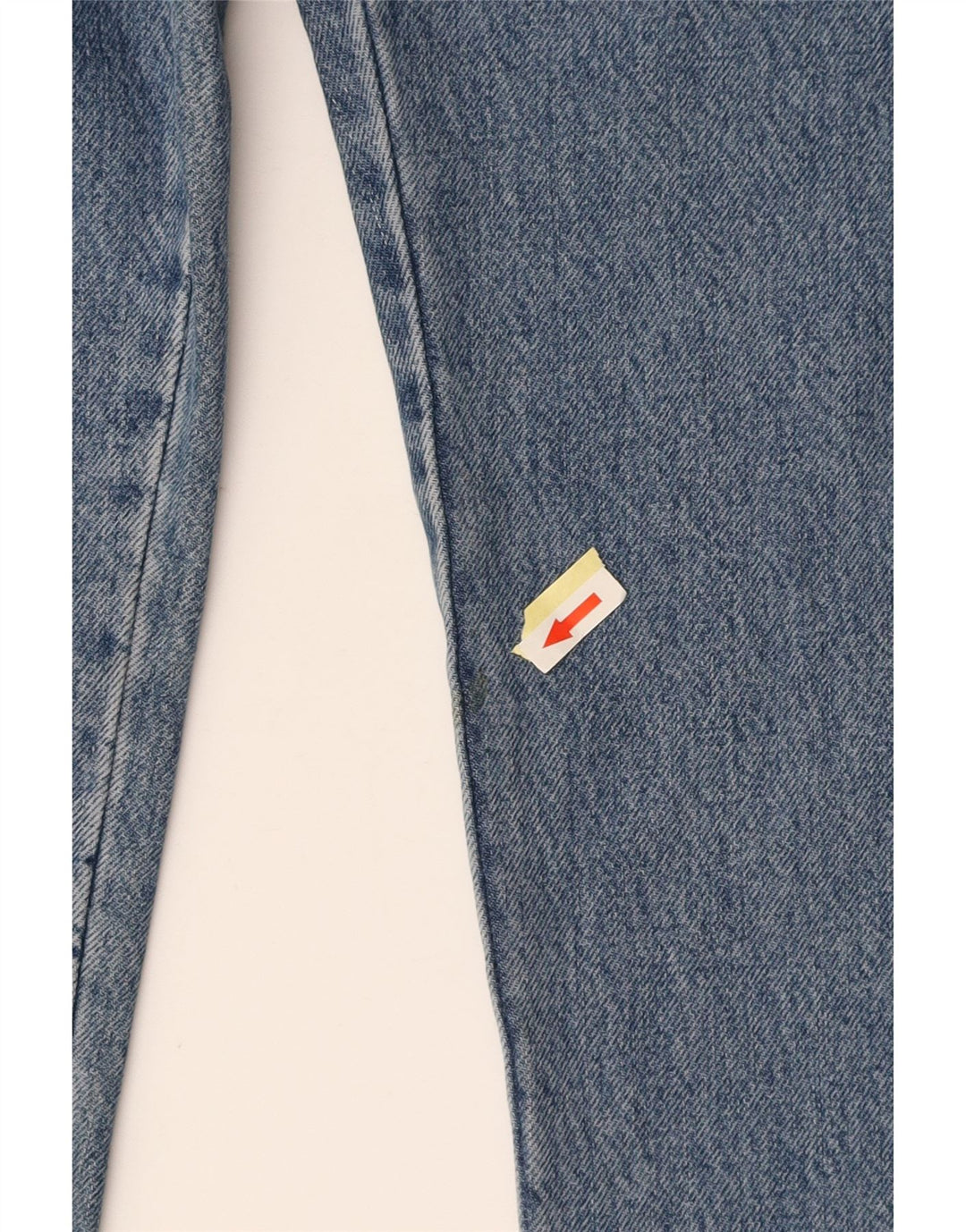 WRANGLER Herren Alaska Straight Jeans W34 L27 Blaue Baumwolle