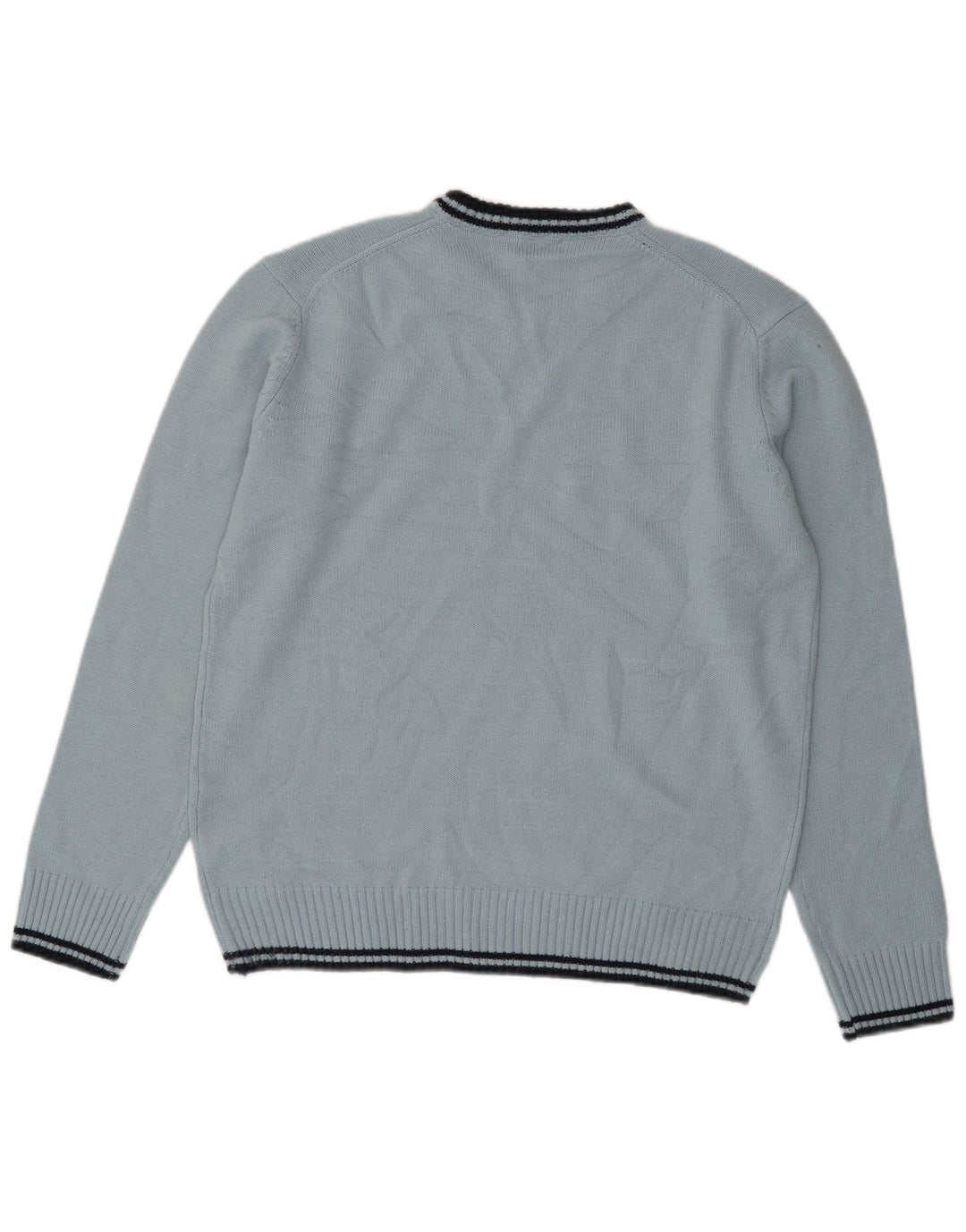 Invicta Herren-Pullover mit Rundhalsausschnitt, XL, blaues Acryl