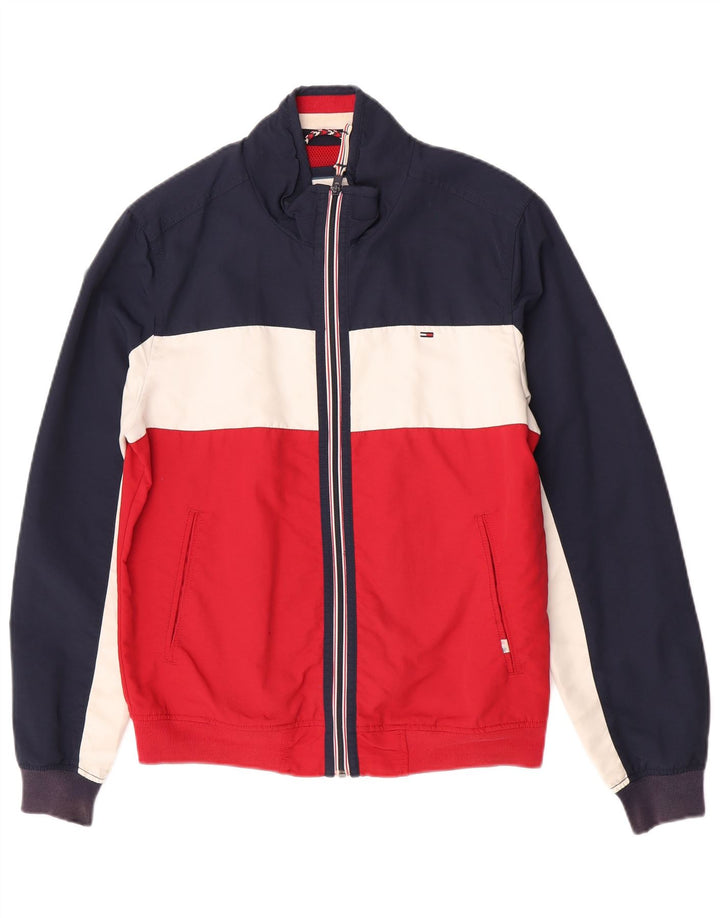Tommy Hilfiger Herren Bomberjacke UK 38 Medium Mehrfarbig Colourblock