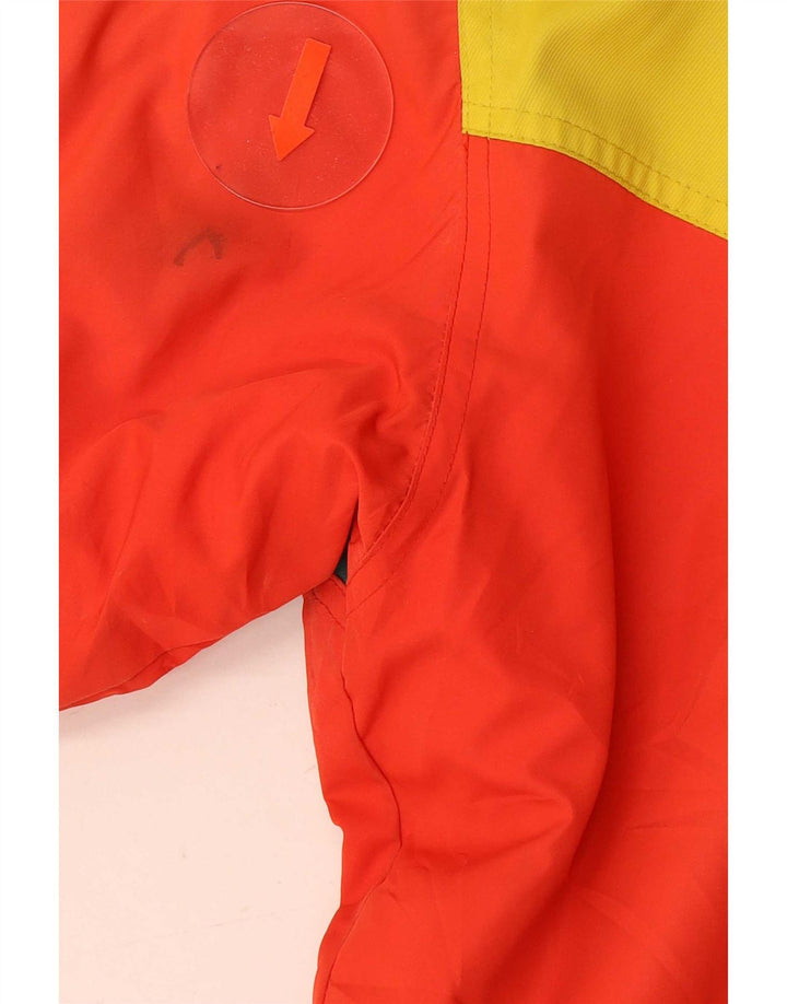 Fila Herren Grafik-Skijacke IT 50 Large Orange Colourblock Polyester