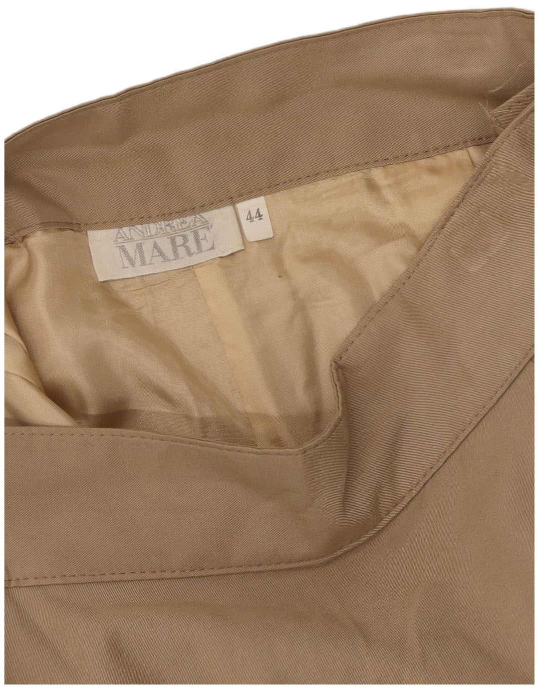 Andrea Mare Damen-Freizeitshorts mit weitem Bein IT 44 Medium W28 Beige