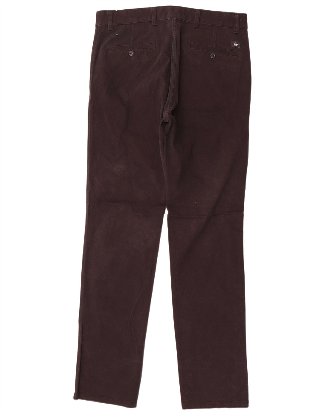Dockers Slim Chino-Hose für Herren, W32, L33, braune Baumwolle