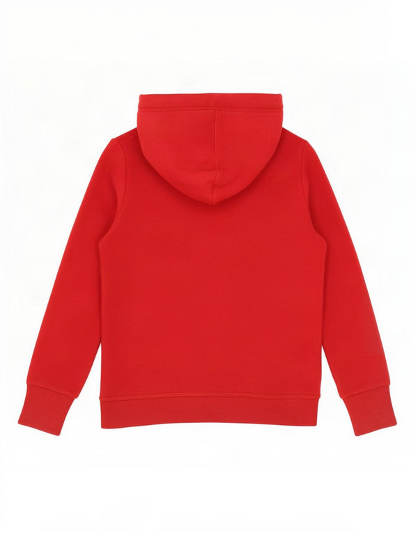 Superdry Damen Graphic Hoodie Pullover UK 18 XL Rot Baumwolle