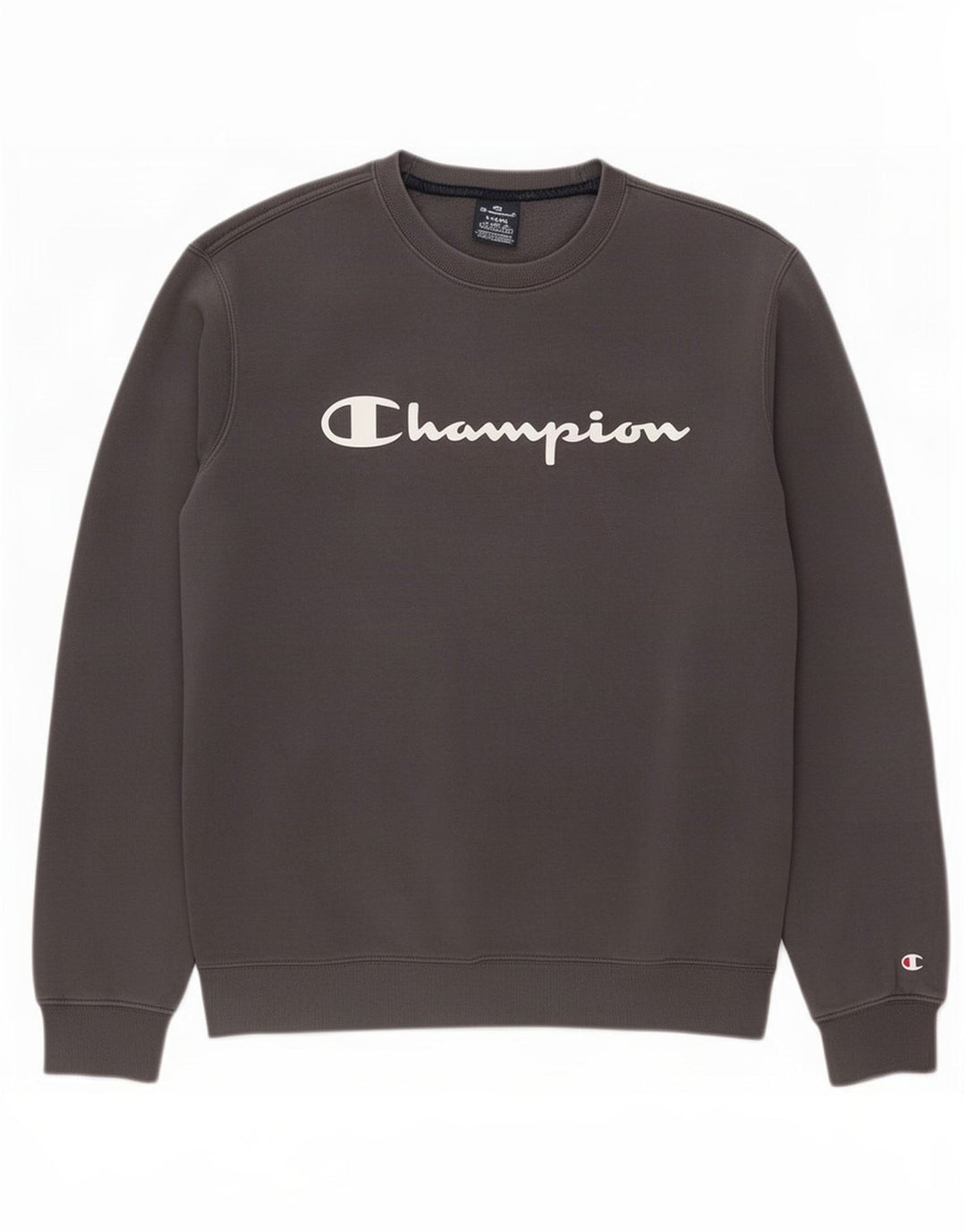 Champion Herren-Sweatshirt mit Grafik, groß, aus grauer Baumwolle