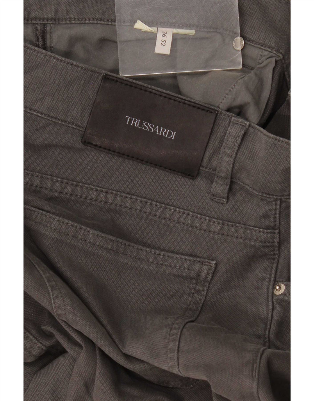 Trussardi Herren Slim Freizeithose W36 L36 Grau