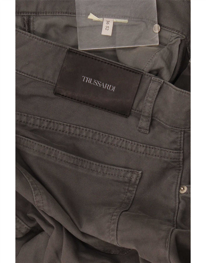Trussardi Herren Slim Freizeithose W36 L36 Grau