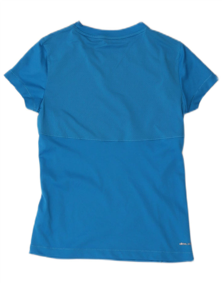 Adidas Jungen Climacool T-Shirt Top 11-12 Jahre Blau Polyester