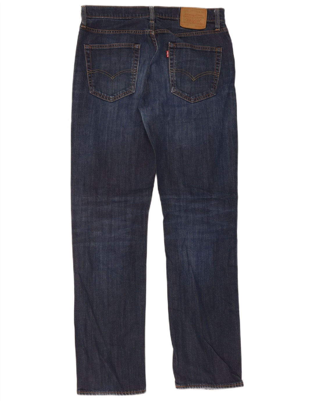Levi's Herren 514 Straight Jeans W33 L34 Marineblau