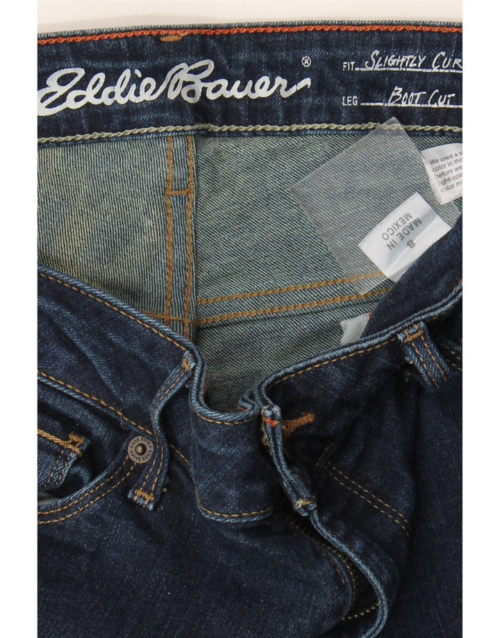EDDIE BAUER Womens Slight Curve Bootcut Jeans US 8 Medium W30 L32 Blue Vintage Eddie Bauer and Second-Hand Eddie Bauer from Messina Hembry 