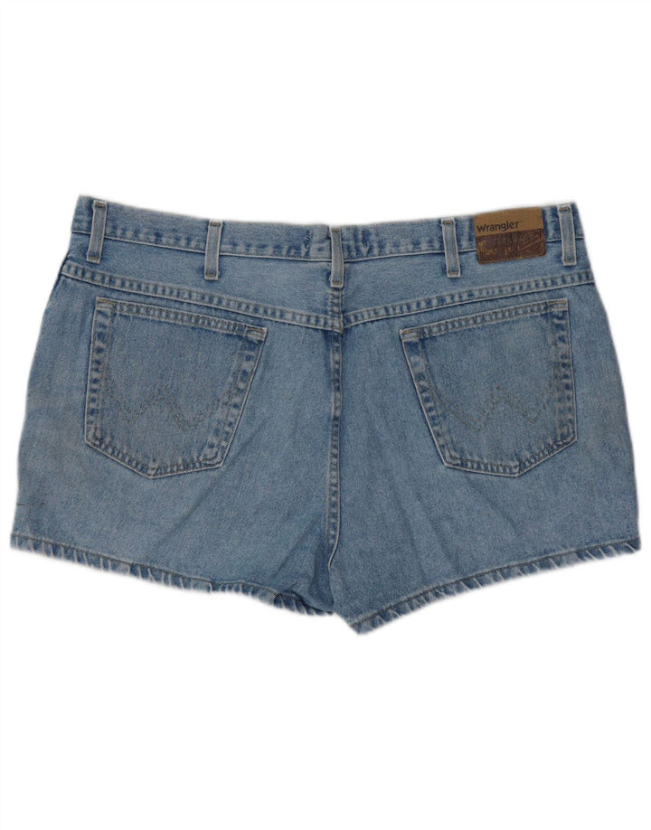 Wrangler Damen Denim Hot Pants W42 3XL Blaue Baumwolle