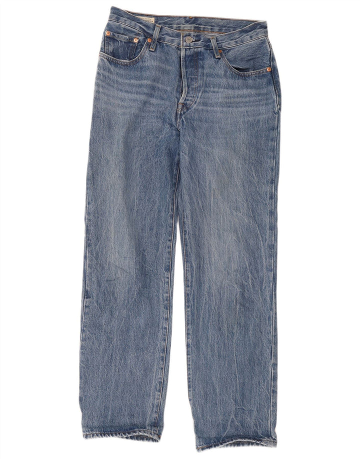 Levi's Herren Straight Jeans W26 L30 Blaue Baumwolle