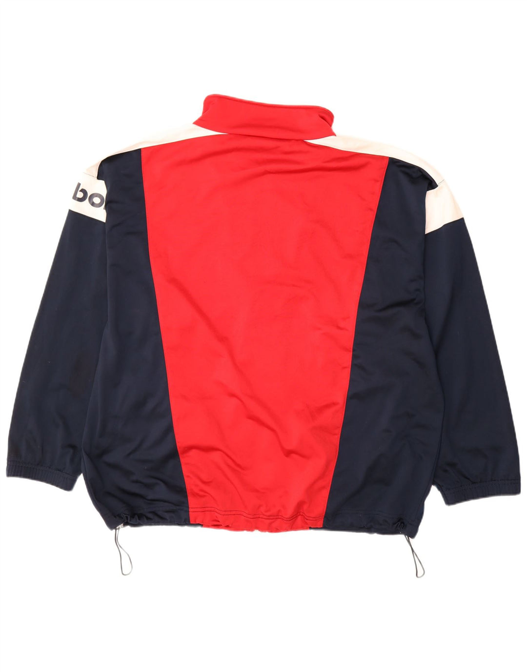 Reebok Herren-Trainingsanzug-Oberteil, Jacke, XL, Rot, Farbblock, Polyester, Sport