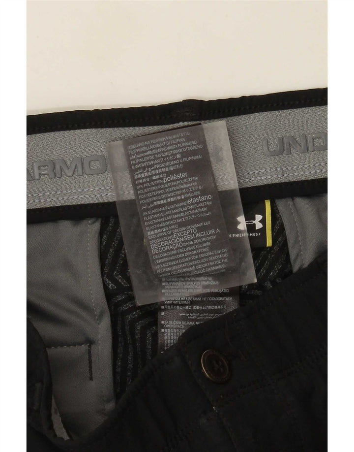 Under Armour Herren Tapered Chino Hose W34 L30 Schwarz Polyester